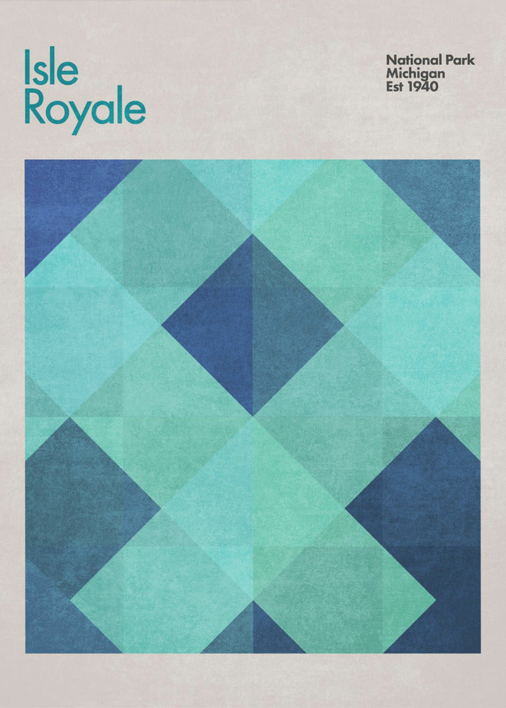 Geometric Waves | Canvas