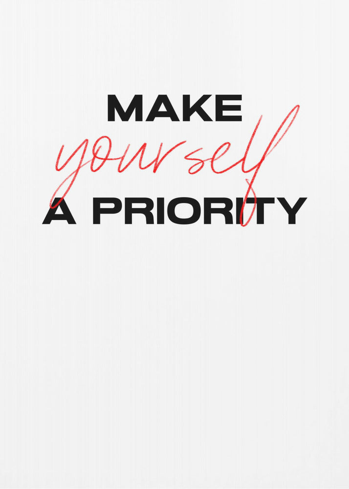 Geef jezelf prioriteit | Canvas