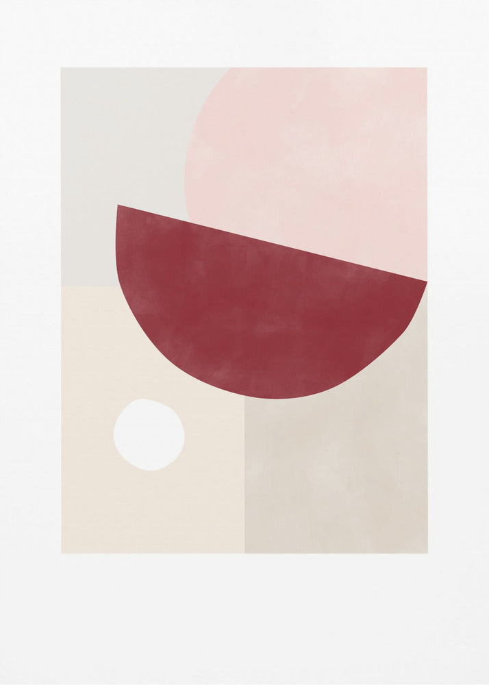 Geometrische elegantie | Canvas