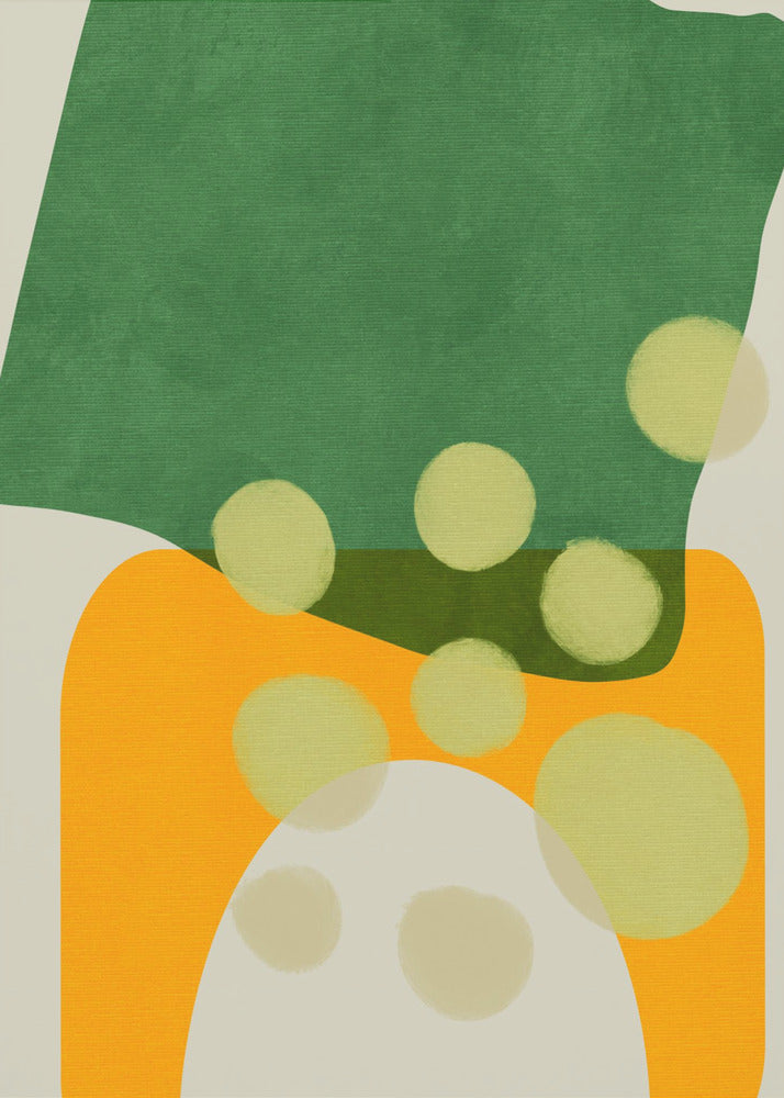 Geschilderde lijnen 9 Kopie | Canvas
