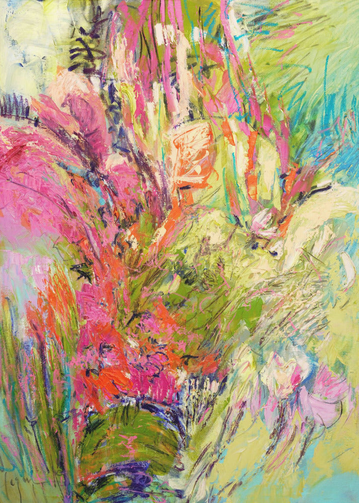 Expressionist Colorful Abstract | Canvas