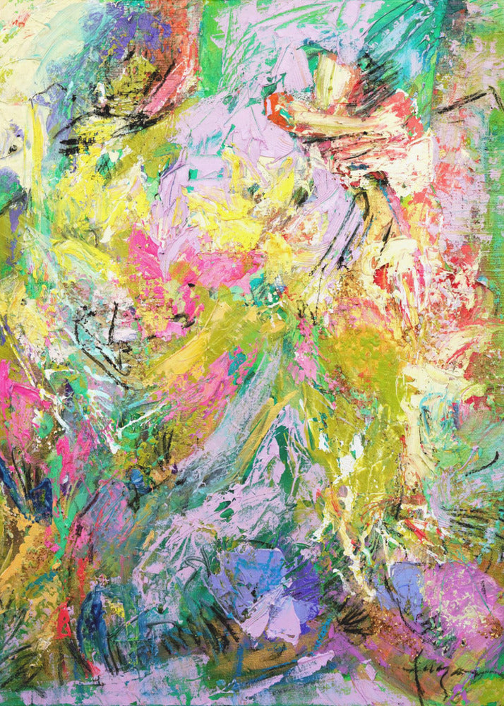 Schitterende Bloeiende Scape | Canvas