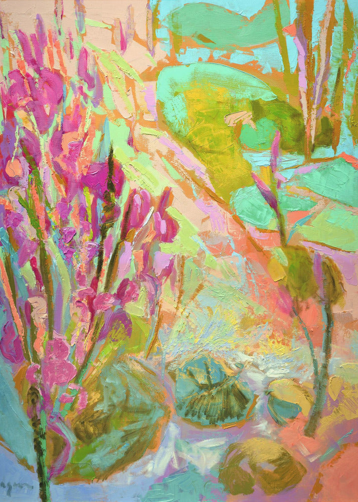 Vibrant Spring Garden | Canvas