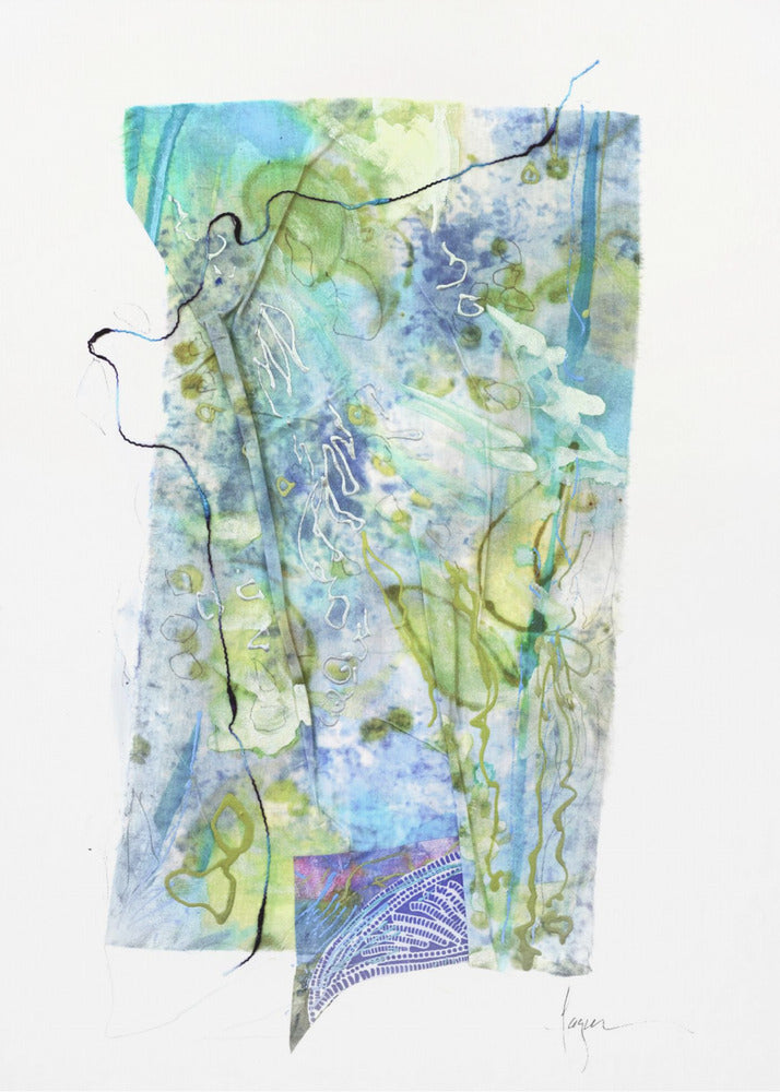 Mystiek waterlandschap | Poster