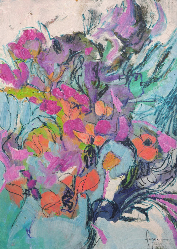 Bloemensymfonie | Canvas