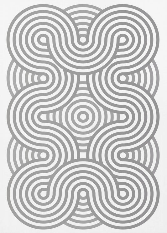 Verweven cirkels | Poster