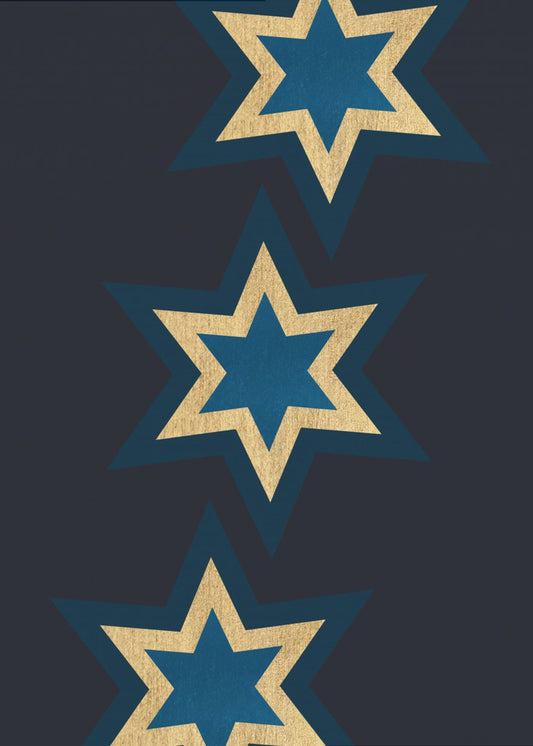 Heldere lichten als gids (vers 2) | Poster