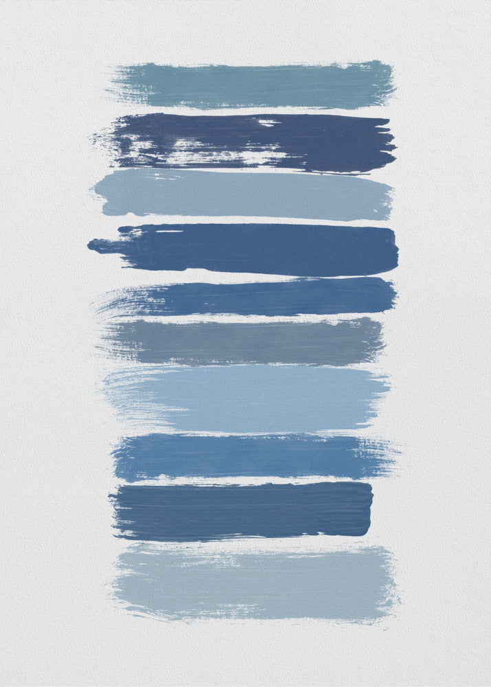 Ombre Blauw | Poster