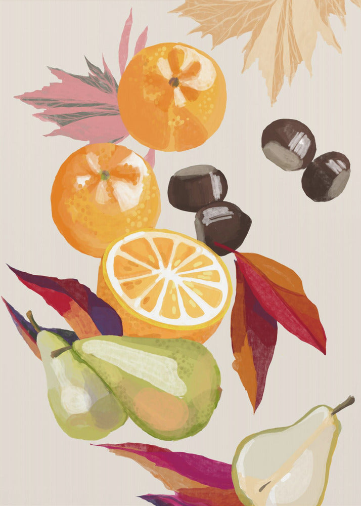 Harvey Herfstkleuren stilleven | Canvas