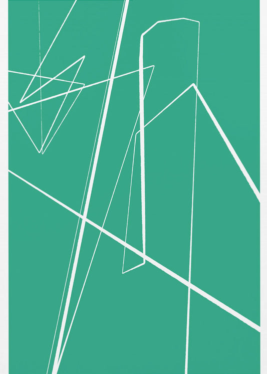 Geometrische ontsnapping | Canvas