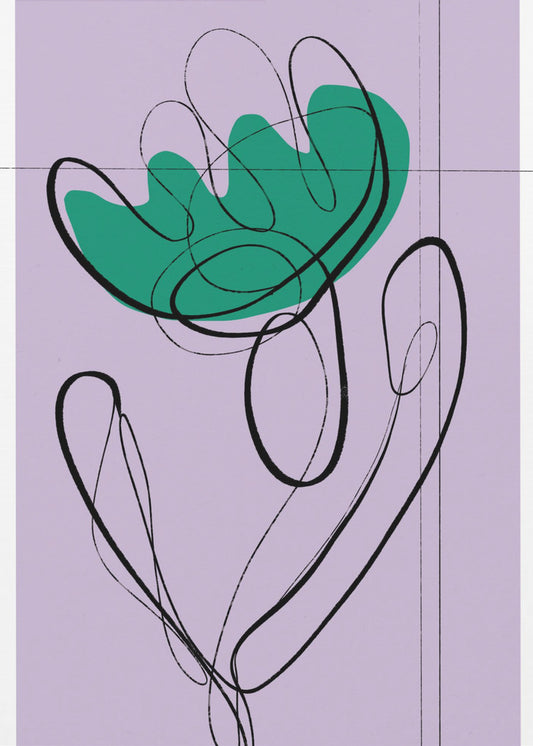 Flowing Petals | Poster