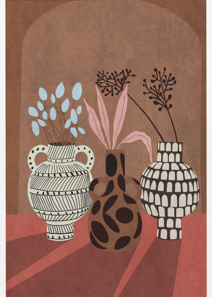 Geometric Vases | Canvas