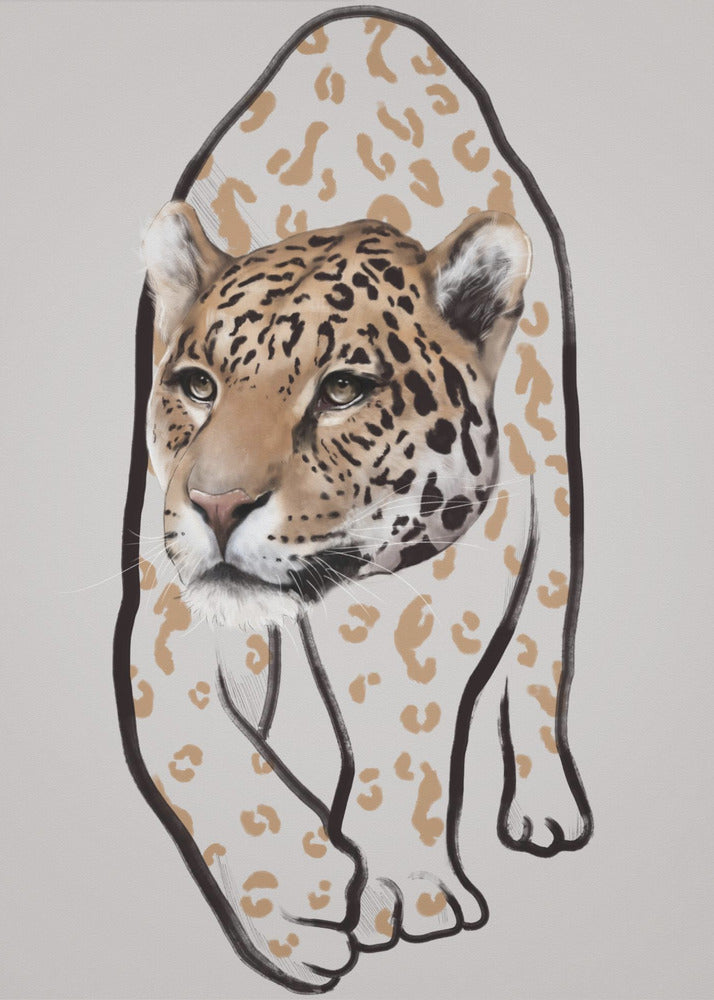 De Luipaard nr. II | Canvas