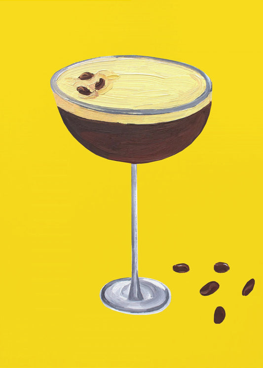 Espresso Martini Buttercup Geel | Canvas