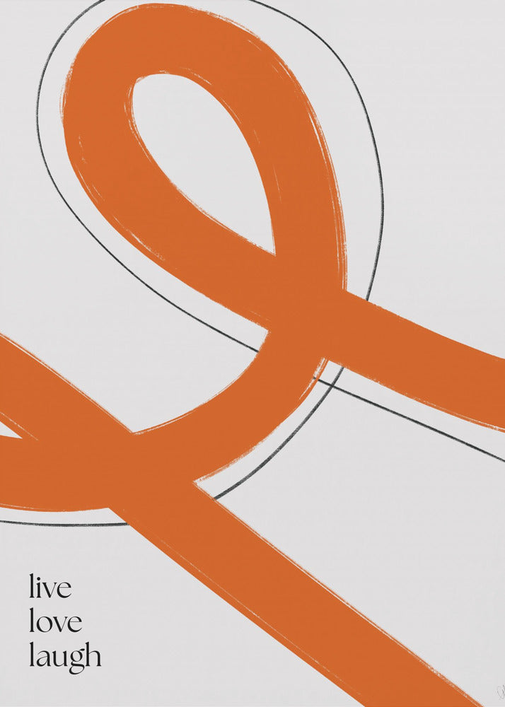Lofe, love, laugh | Poster
