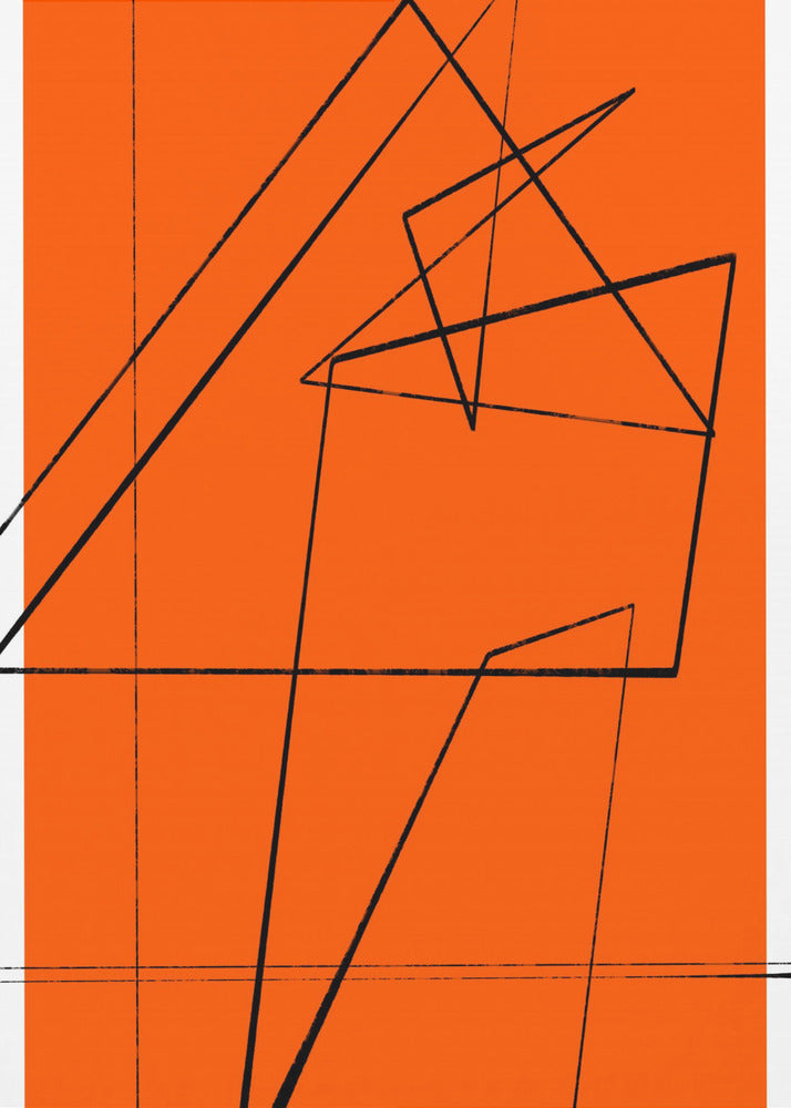 Geometrische Wirwar | Canvas