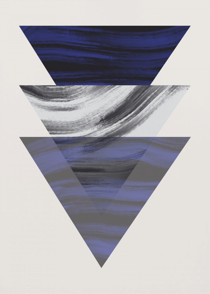 Three Triangular Geometric | Poster