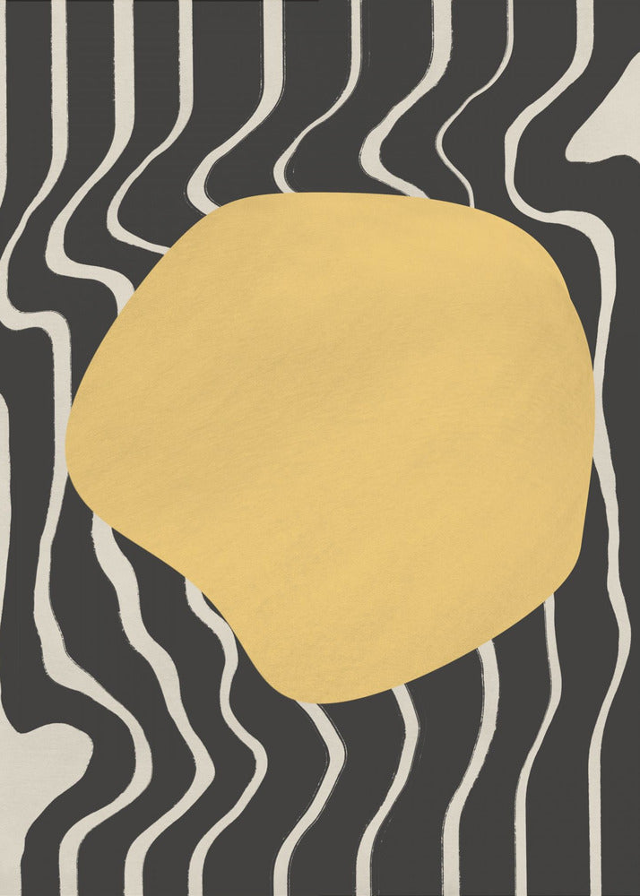 Gouden Golf Harmonie | Poster