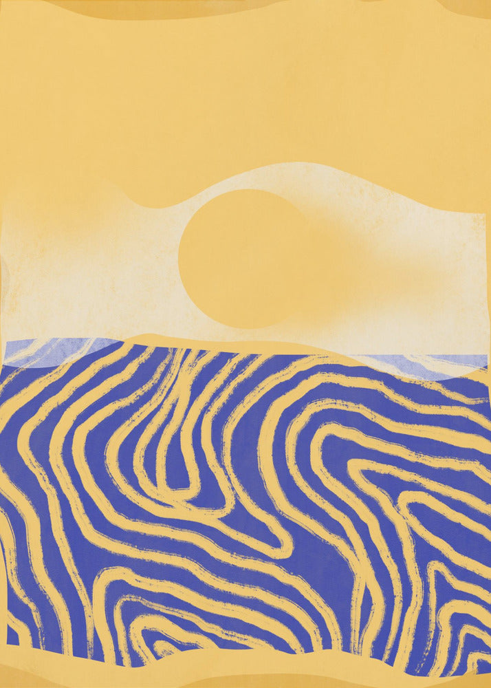 Gouden Golven Harmonie | Poster