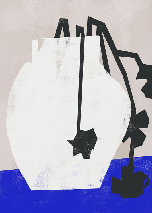 Abstracte bloesems | Poster