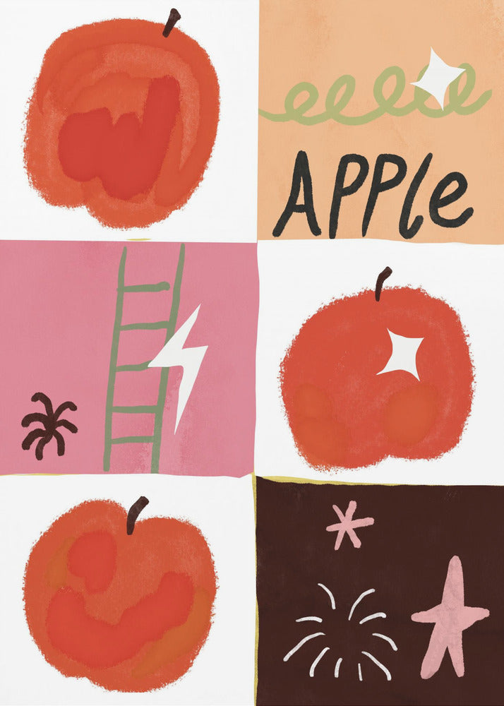 Apple poster | Canvas