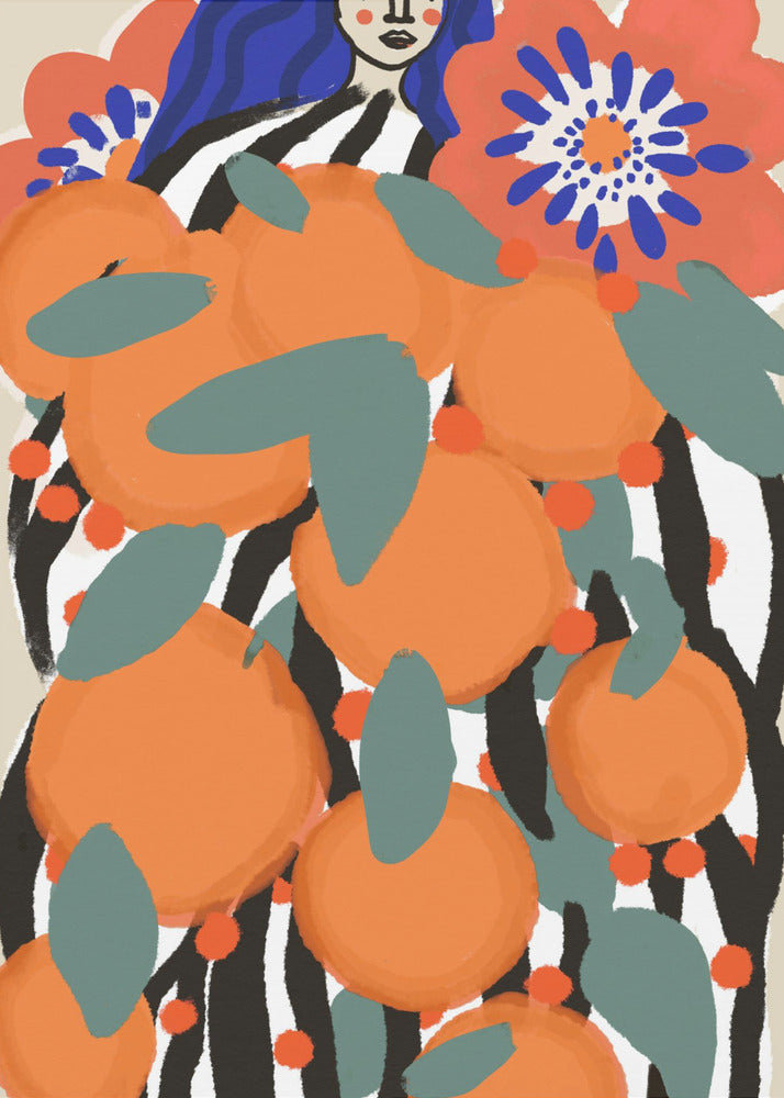 Fruitprinses | Canvas