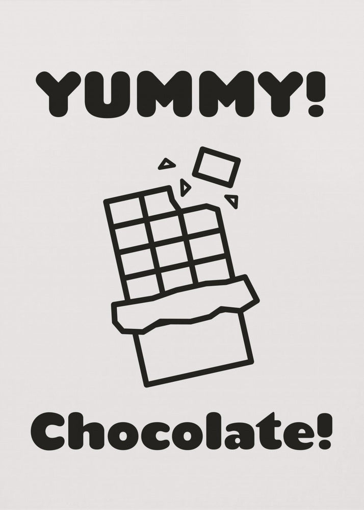 Chocolade | Poster