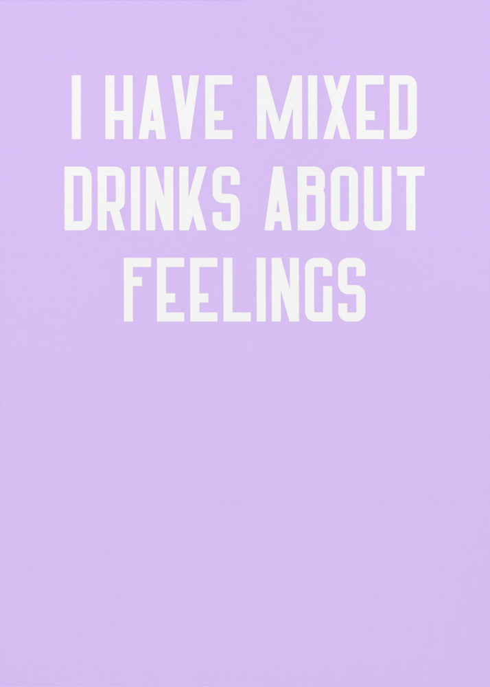 Gemengde emoties | Poster