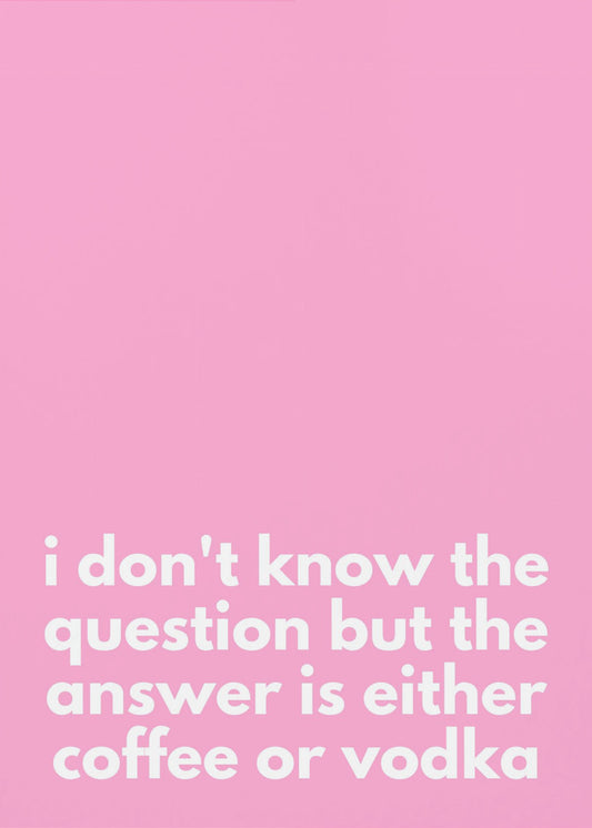 Keuzes op roze | Canvas