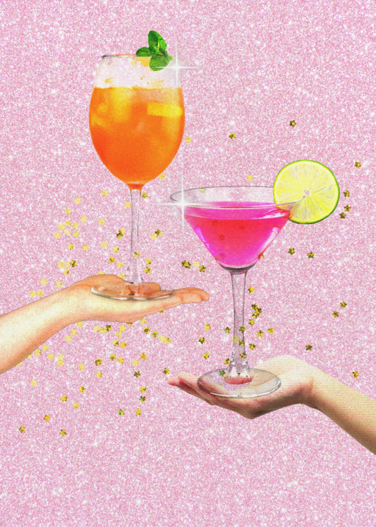 Sprankelende proost | Poster