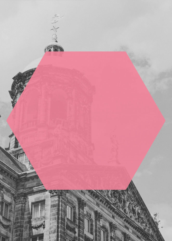 Hexagon over geschiedenis | Poster