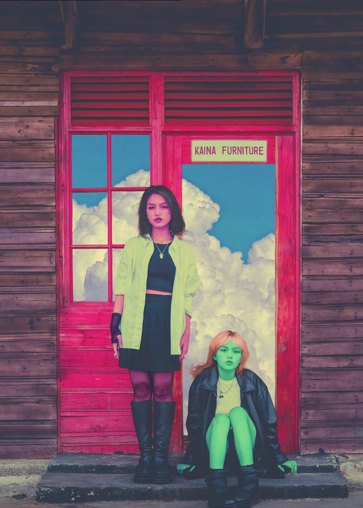 Pink & Green | Poster