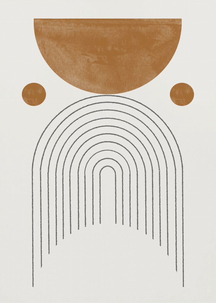 Geometrische harmonie | Poster