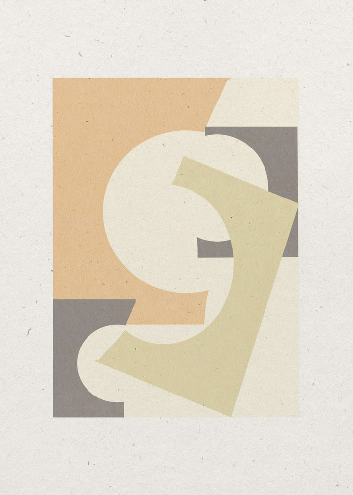 Abstracte harmonie | Canvas