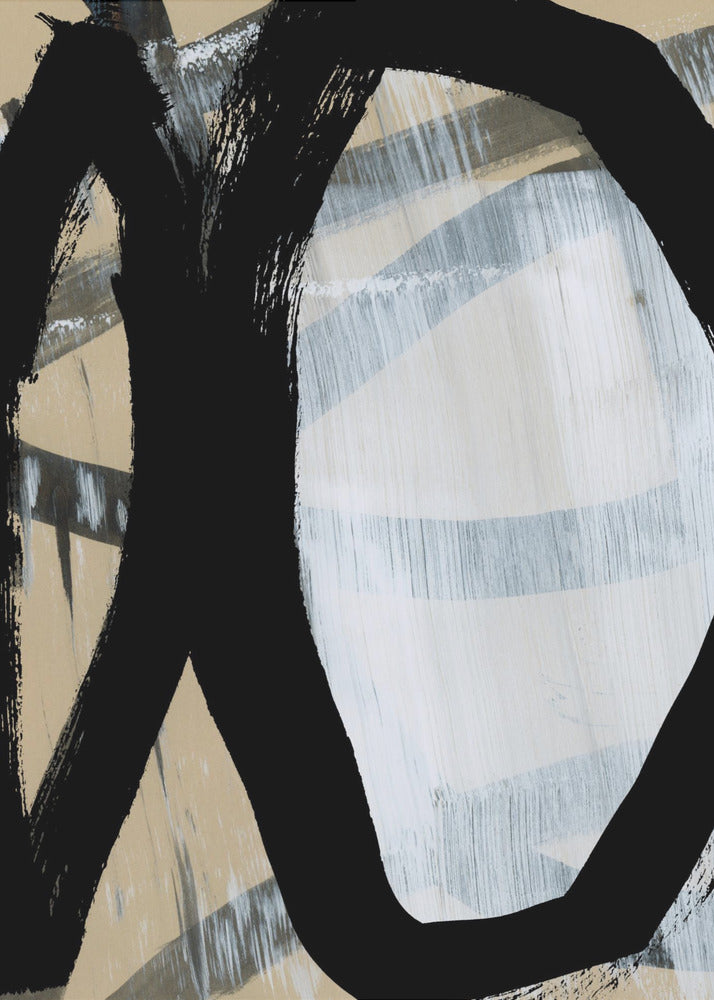 Vet Zwart Op Wit Nr. 1 | Canvas