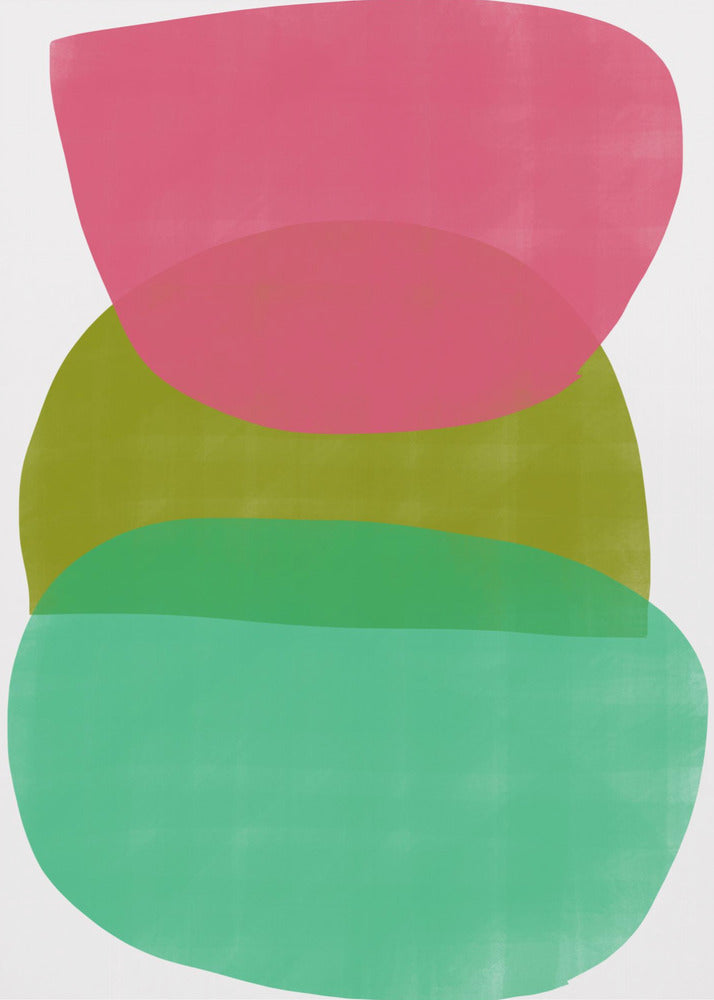 Grote vorm reliëf nr. 3 | Canvas