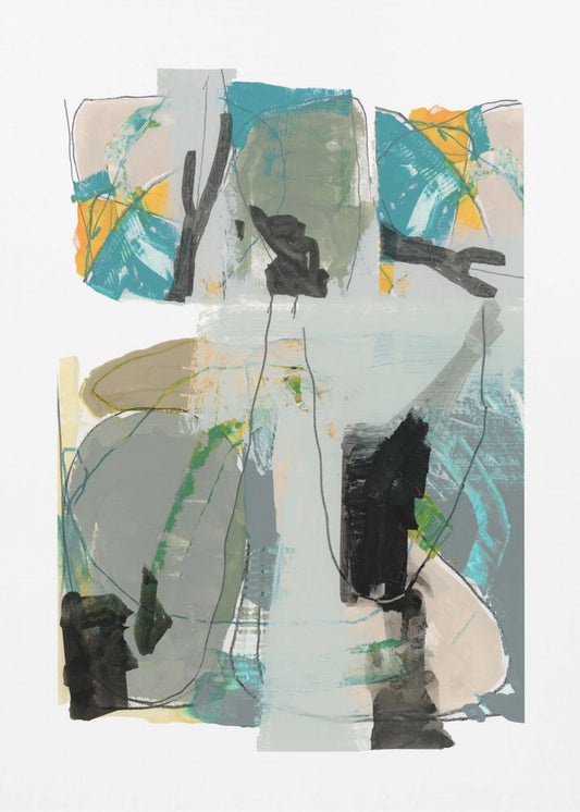 Hedendaags Groen Nr. 3 | Canvas