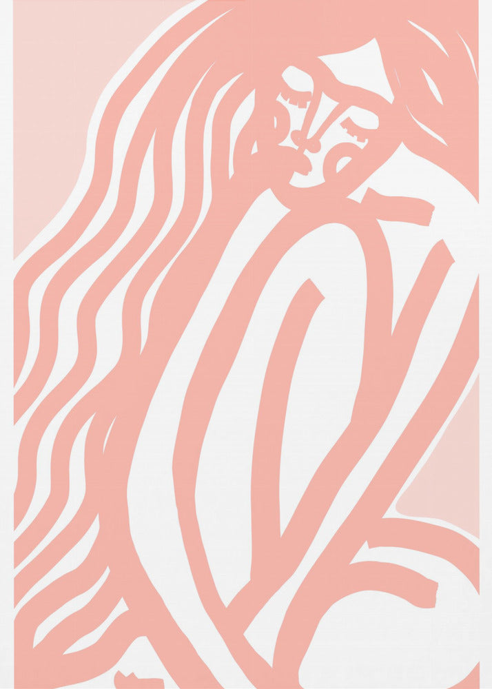 Gebogen sereniteit | Canvas