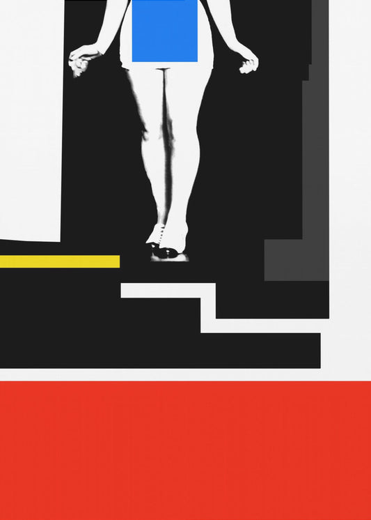 Fotocollage Dame nr. 3 | Canvas