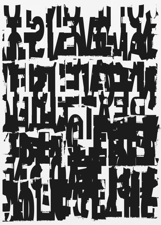 Typografie nr. 3 | Canvas