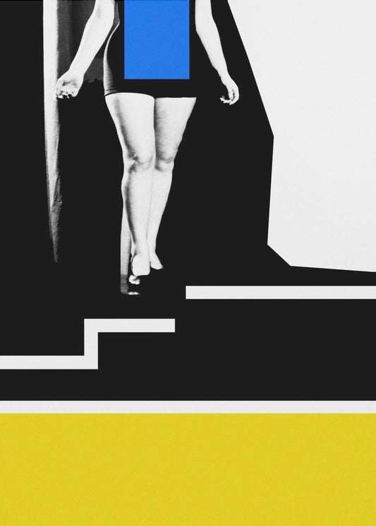 Fotocollage Dame No1 | Canvas