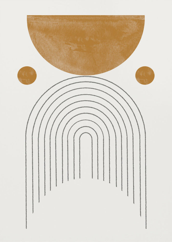 Geometrische harmonie | Poster