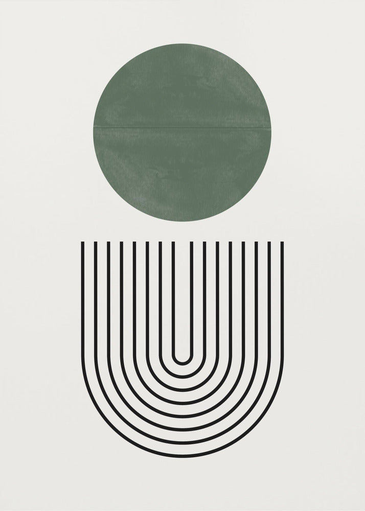 Circles and Lines | Poster