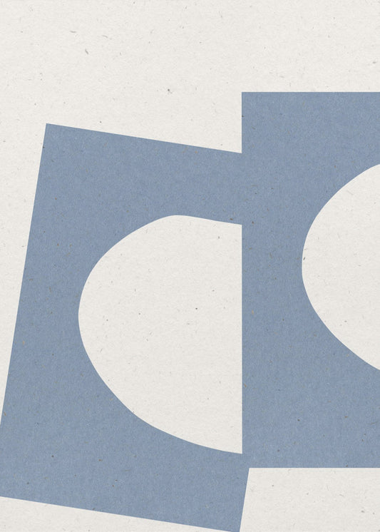 Gebogen geometrie | Poster