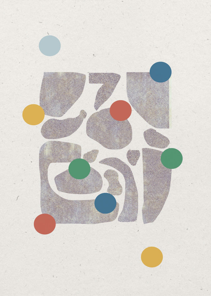 Kleurrijke Harmonie | Poster