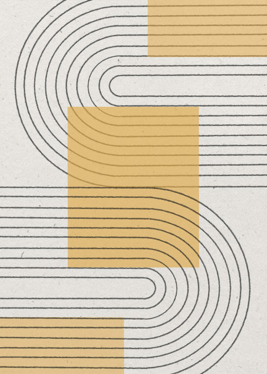 Gebogen Harmonie | Poster