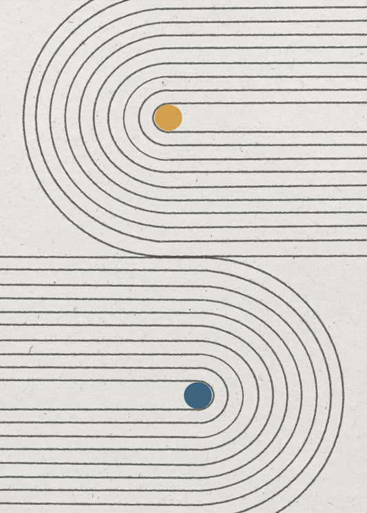 Binaire cirkels | Poster