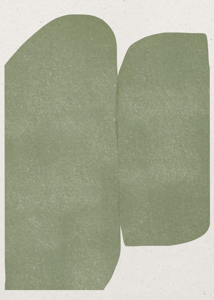 Smaragdgroene Echoes | Canvas