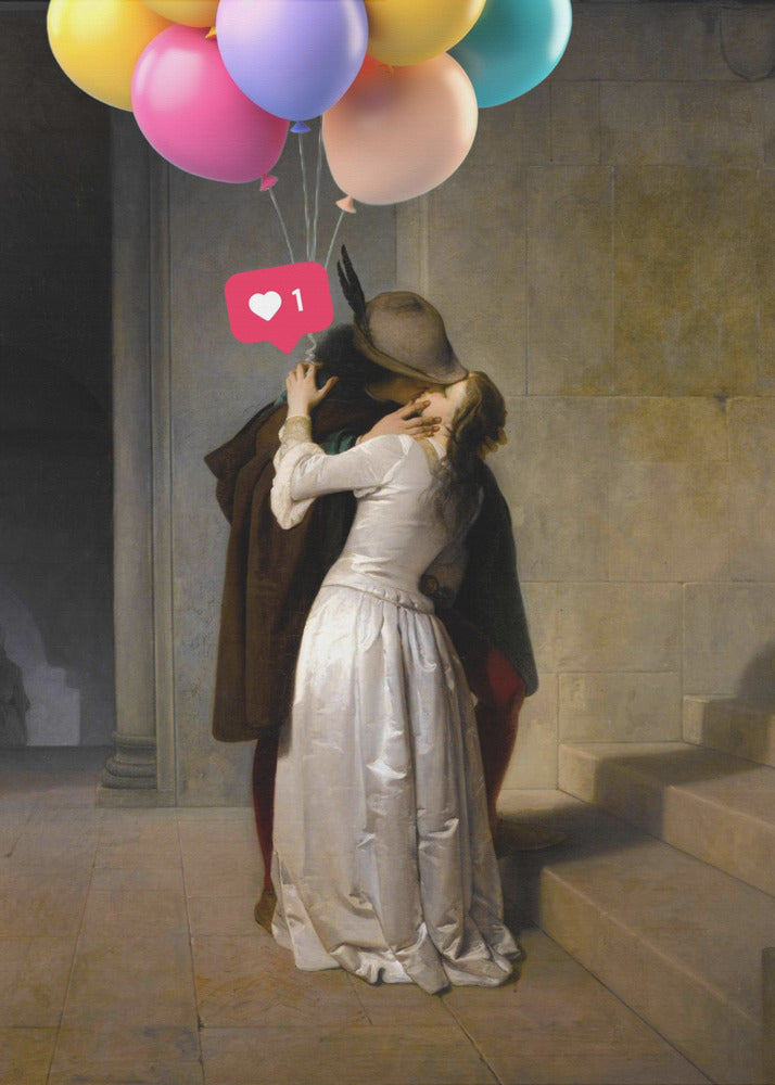 Renaissance Romance - Veranderde kunst | Canvas