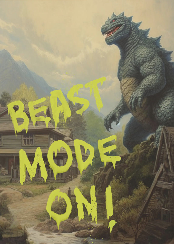 Beestmodus aan | Poster